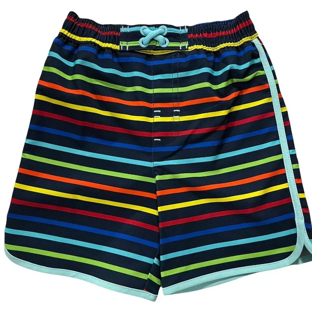 Wonder Nation Toddler Boys Swim Trunks Size‎ 2T Multicolor UPF 50+ LOT OF 2